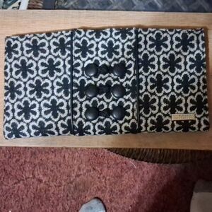 Miche Black and White Clutch